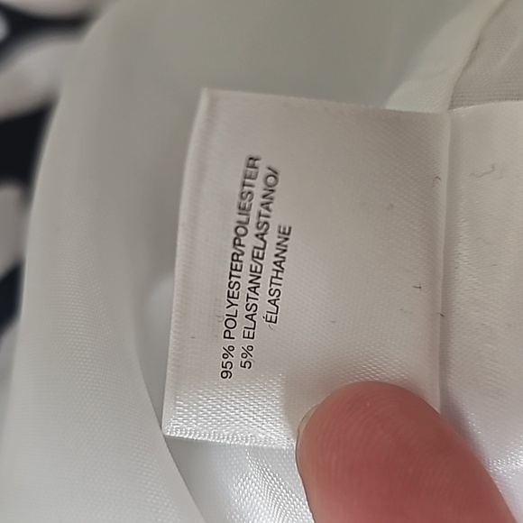 Anne Klein White & Black Blazer Jacket. Size S - Picture 6 of 6